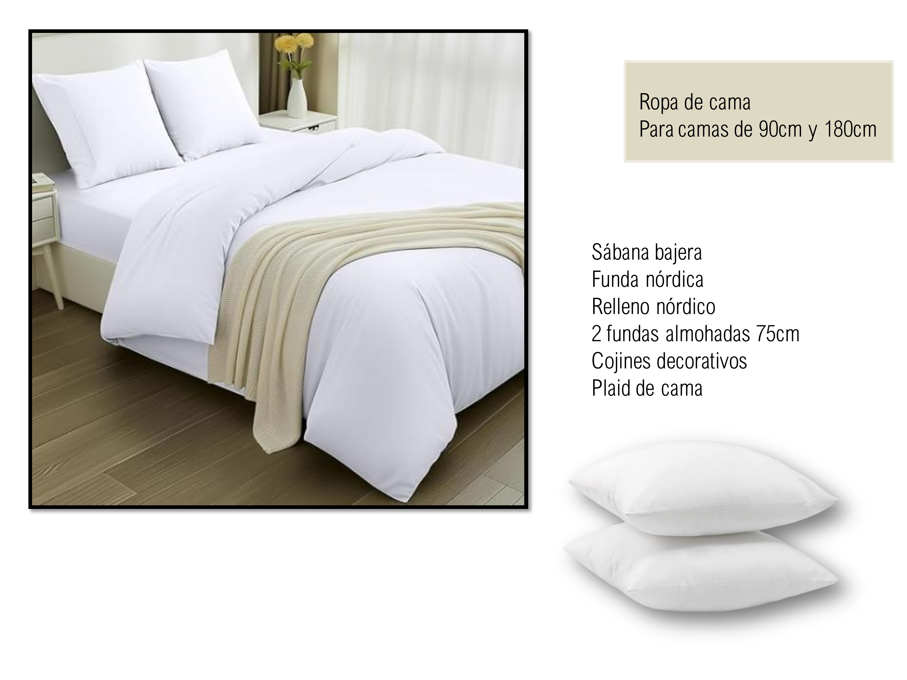 Ropa de cama — mirada de cerca Boho