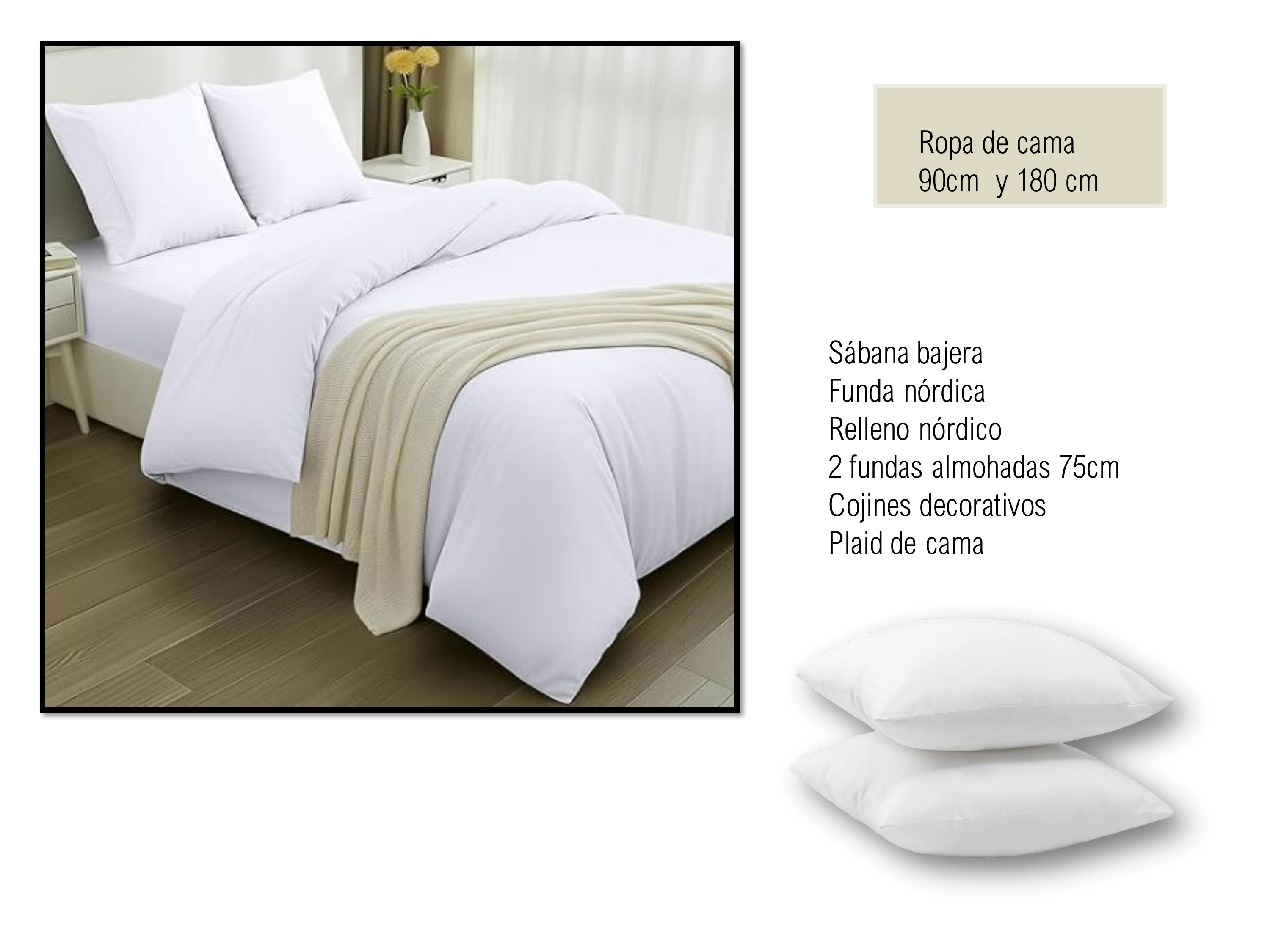 Ropa de cama — mirada de cerca Contemporánea