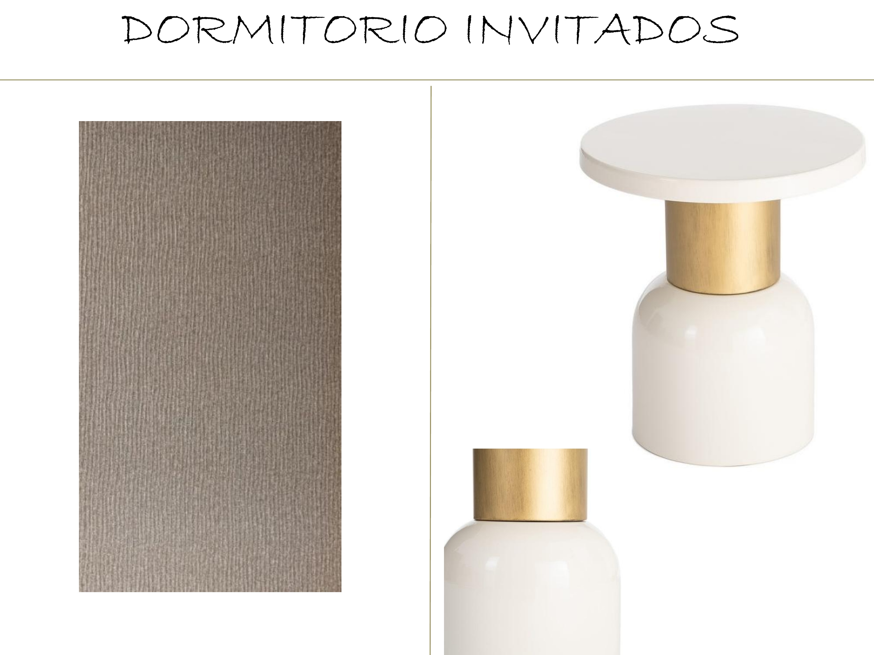 Dormitorio de invitados — mirada de cerca Contemporánea